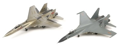 Lot 158 - Model Aircraft. A collection of 1/72 model aircraft built by Ken Duffey...