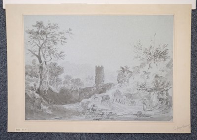 Lot 166 - Nash (Frederick, 1882-1856, attributed to). Glastonbury Priory