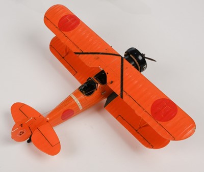 Lot 166 - Model Aircraft. A collection of WWII Japenese 1:48 model aircraft, comprising