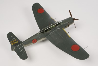 Lot 167 - Model Aircraft. A collection of WWII Japenese 1:48 model aircraft...