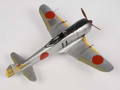 Lot 167 - Model Aircraft. A collection of WWII Japenese 1:48 model aircraft...