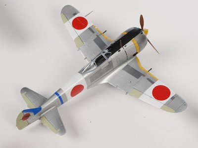 Lot 168 - Model Aircraft. A collection of WWII Japenese 1:48 model aircraft...