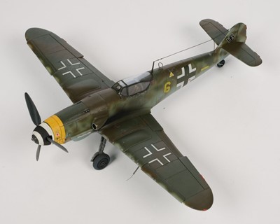 Lot 165 - Model Aircraft. A collection of WWII German 1:48 model aircraft...