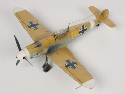 Lot 165 - Model Aircraft. A collection of WWII German 1:48 model aircraft...