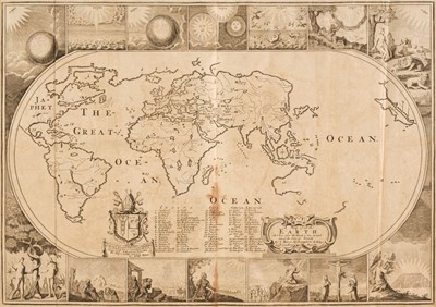 Lot 163 - World. Moxon (Joseph), A Map of all the World..., 1671 or later