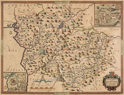 Lot 153 - Wales. Saxton (C. & Lea P.), Merioneth and Montgomery Described..., circa 1689