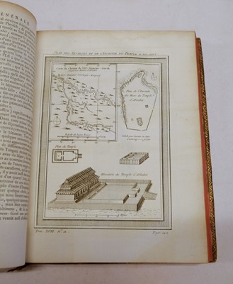 Lot 29 - Prevost (Antoine Francois). Histoire générale des voyages, Paris: Didot, 1747-70
