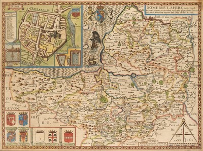 Lot 139 - Somerset. Speed (John), Somerset-Shire Described and into Hundreds divided..., 1611