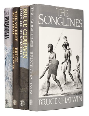 Lot 396 - Chatwin (Bruce, 1940-1989). In Patagonia; The Viceroy of Ouidah; On the Black Hill; The Songlines