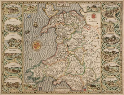 Lot 155 - Wales. Speed (John), Wales, John Sudbury & George Humble, circa 1627