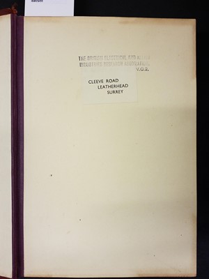 Lot 355 - Dirac (Paul Adrien Maurice). The Quantum Theory of the Electron