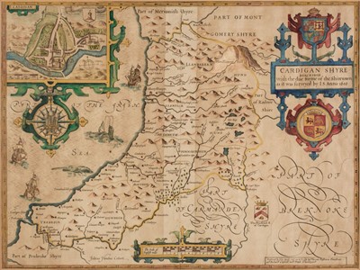 Lot 93 - Cardiganshire. Speed (John), Cardigan Shyre Described..., 1676