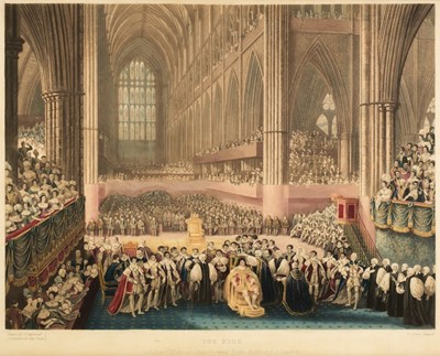 Lot 216 - Nayler (Sir G.). Five plates from the 'The Coronation of George the Fourth, 1823 - 37