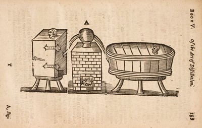 Lot 282 - French (John). The Art of Distillation, London: E Cotes, 1653