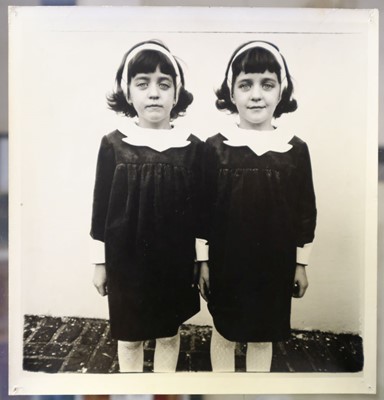 Lot 471 - Arbus (Diane, 1923-1971). Identical twins, Roselle, New Jersey, 1967