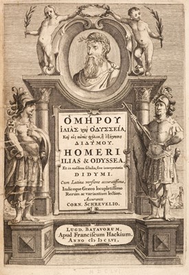 Lot 296 - Homer. Ilias & Odyssea, 1656