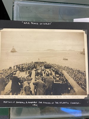 Lot 3 - 82nd Heavy Anti-Aircraft Battery. An album of photographs, 1938-1946