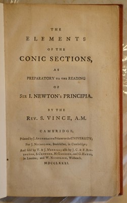 Lot 386 - Rivard (M). Abbrege des elemens de mathematiques, Paris, 1757