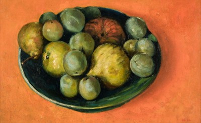 Lot 249 - Henderson (William Bankier, 1903-1993). Still life of fruit and vegetables