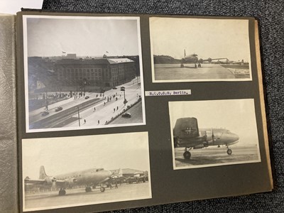 Lot 34 - Berlin. Berlin Air Safety Centre, 1948, an album containing 46 monochrome photograph