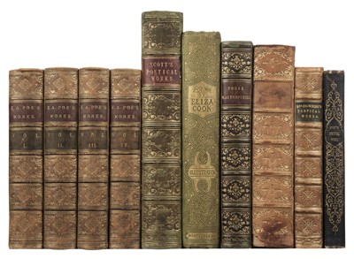 Lot 405 - Poe (Edgar Allan). The Works of Edgar Allan Poe, 4 volumes, Edinburgh: Adam and Charles Black, 1874