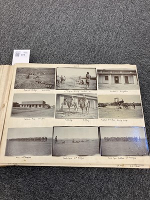 Lot 373 - Dogra Regiment. An album of photographs, by Captain E.A. Evanson of the 41st Dogra, 1919-1932