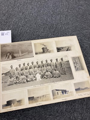 Lot 373 - Dogra Regiment. An album of photographs, by Captain E.A. Evanson of the 41st Dogra, 1919-1932