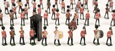 Lot 208 - Lead Soldiers. A large collection of primarily Britain's lead soldiers
