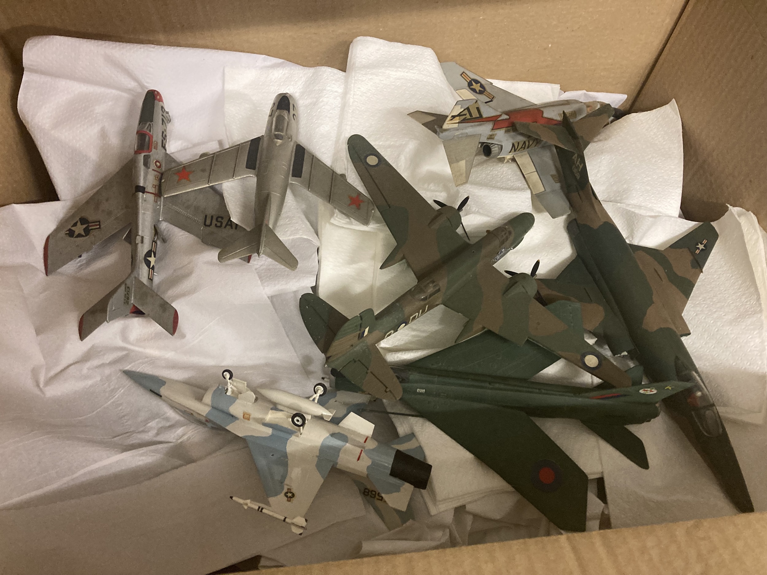 Lot 144 - Model Aircraft. A large collection of kit