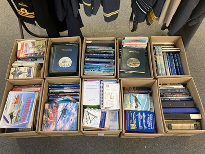 Lot 139 - Aviation Books. A large collection including RAF and Concorde