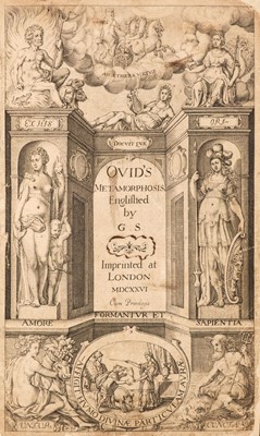 Lot 255 - Ovidius Naso (Publius). Ovid's Metamorphosis Englished by G[eorge]. S[andys]., 1626