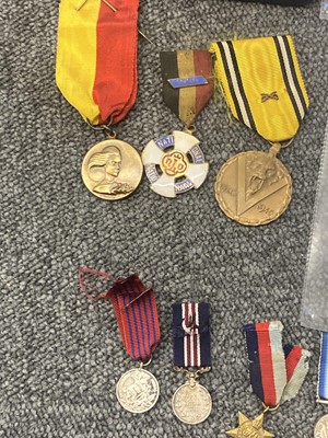 Lot 297 - Mixed Medals. Victorian Army Long Service and other medals