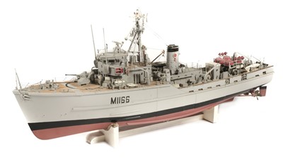 Lot 326 - Model Ship. HMS Nurton