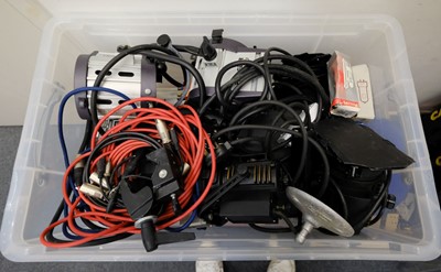 Lot 600 - Video cameras, filming equipment, lighting and accessories