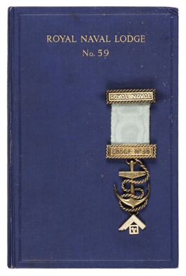 Lot 388 - Royal Naval Lodge. Masonic items