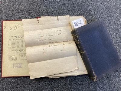 Lot 399 - WWI Trenches. A collection of trench related ephemera