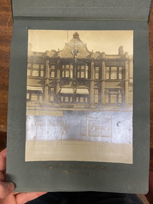 Lot 172 - South Africa. A presentation album of photographs of Johannesburg, circa 1920