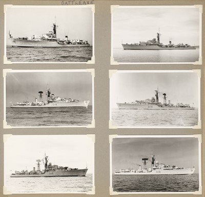 Lot 347 - Wright & Logan.  A collection of approx. 700 black & white photographs of mostly British destroyers