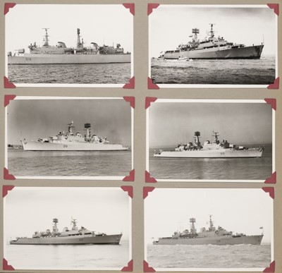 Lot 348 - Wright & Logan. A collection of approximately 550 black and white photographs of British destroyers