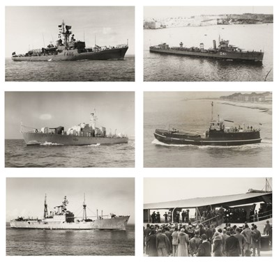 Lot 354 - Wright & Logan. A collection of approx. 1600 black & white photographs of mostly British warships
