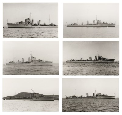 Lot 356 - Wright & Logan. A collection of approximately 1000 black and white photographs of British warships