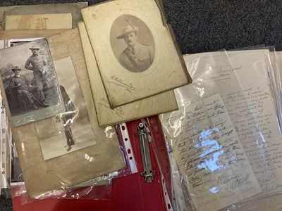 Lot 369 - Boer War. Archive relating to Captain William Dick-Cunyngham