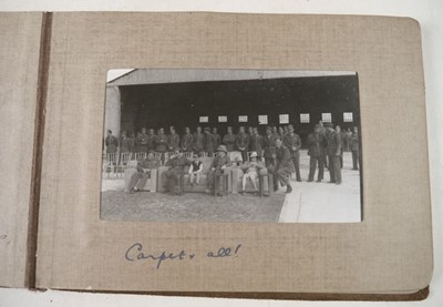 Lot 533 - Iraq. Seven personal photograph albums from Wing Commander C.W.M. (Larry) Ling, DFC AFC, c. 1940-42