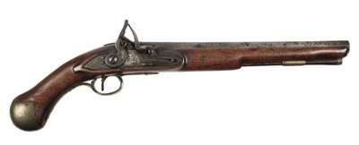 Lot 210 - Sea Service Pistol. George III flintlock sea service pistol