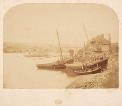 Lot 472 - Archer (Frederick Scott, 1813-1857). Rochester Bridge, c.1855