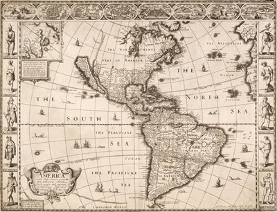 Lot 66 - Americas. Speed (John), America with those known parts in that unknowne worlde, 1627
