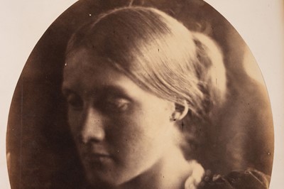 Lot 17 - Cameron (Julia Margaret, 1815-1879). Julia Jackson (Mrs Herbert Duckworth), 1867, oval albumen print