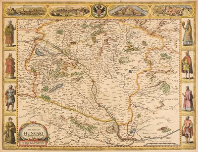 Lot 109 - Hungary. Speed (John), The Mape of Hungari newly augmented..., George Humble, 1626
