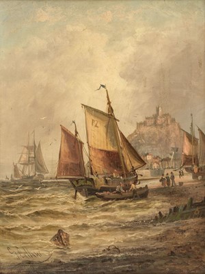 Lot 106 - Callow (George D.,  circa 1858-1873). St Michael's Mount - From Penzance