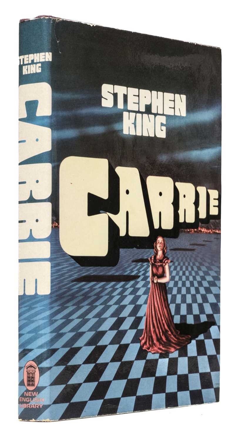 Lot 826 - King (Stephen). Carrie, 1st UK edition, London: New English Library, 1974